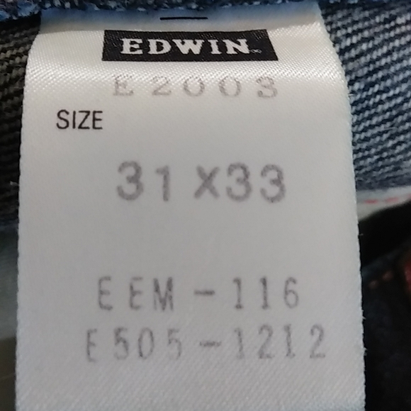 E.FUNCTION EDWUN JEAN - Picture 9 of 10